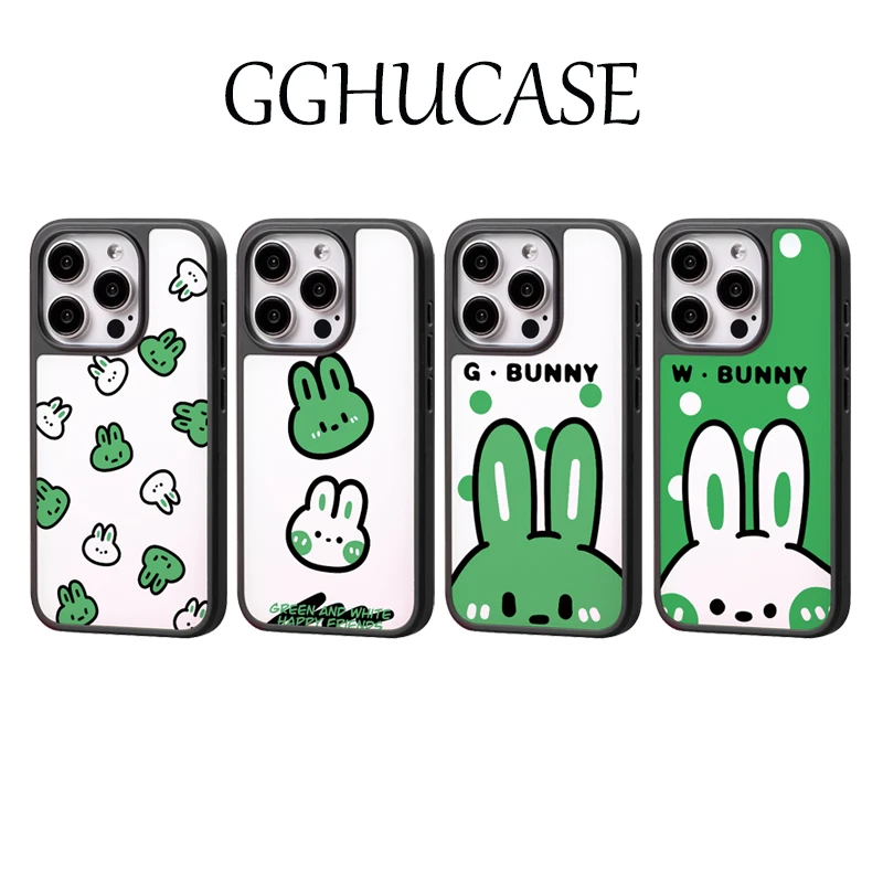 【GGHU强力磁吸】兔子系列适用苹果iphone15可爱14/13/12手机壳