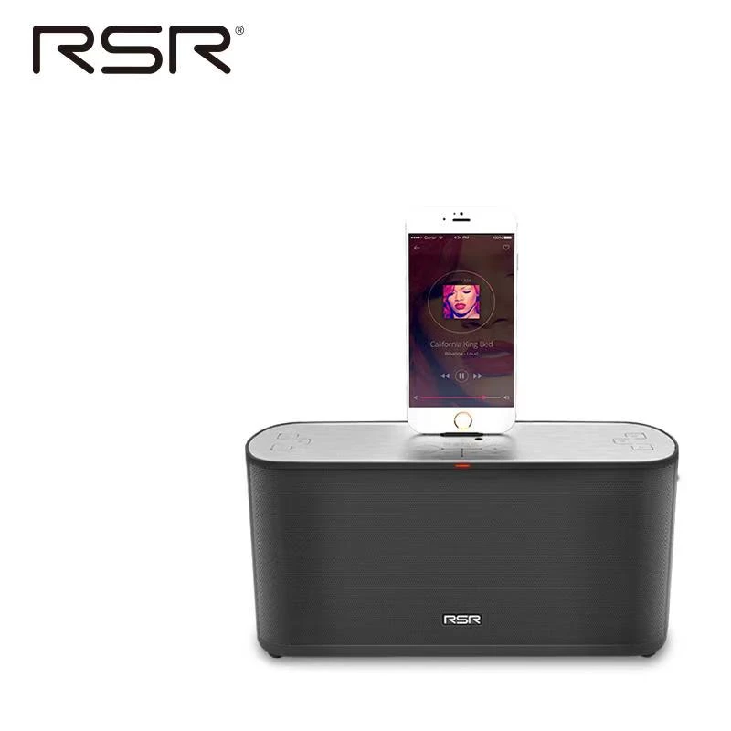 99新  RSR DS909桌面蓝牙音响iPhone充电底座组合音箱无支架