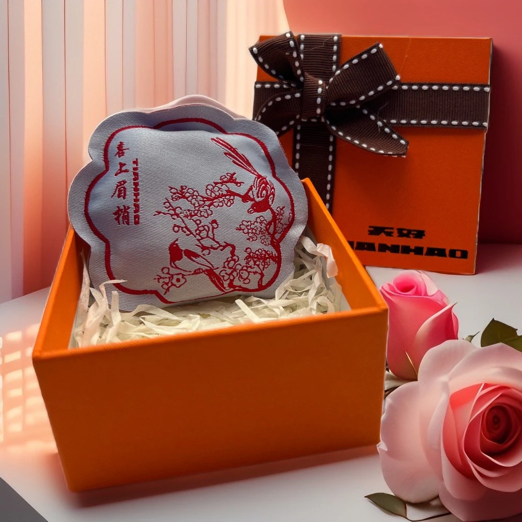 灰色编织包布料香包DIy香包包潮流包