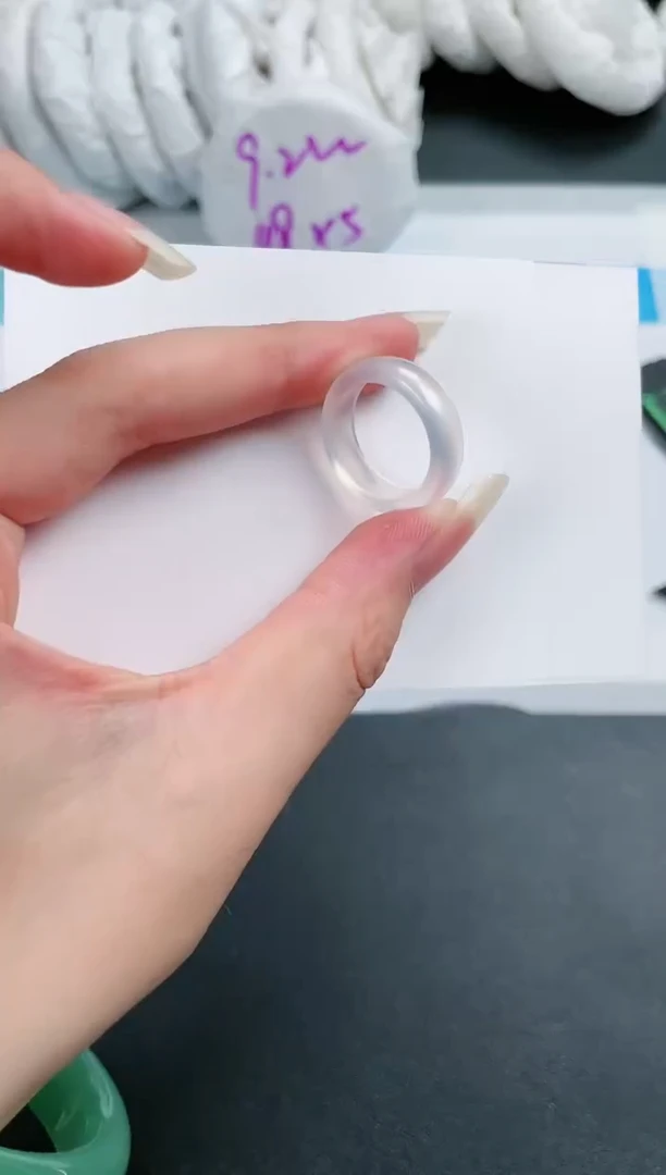 【闪购商品】石英质玉戒指未镶嵌1111