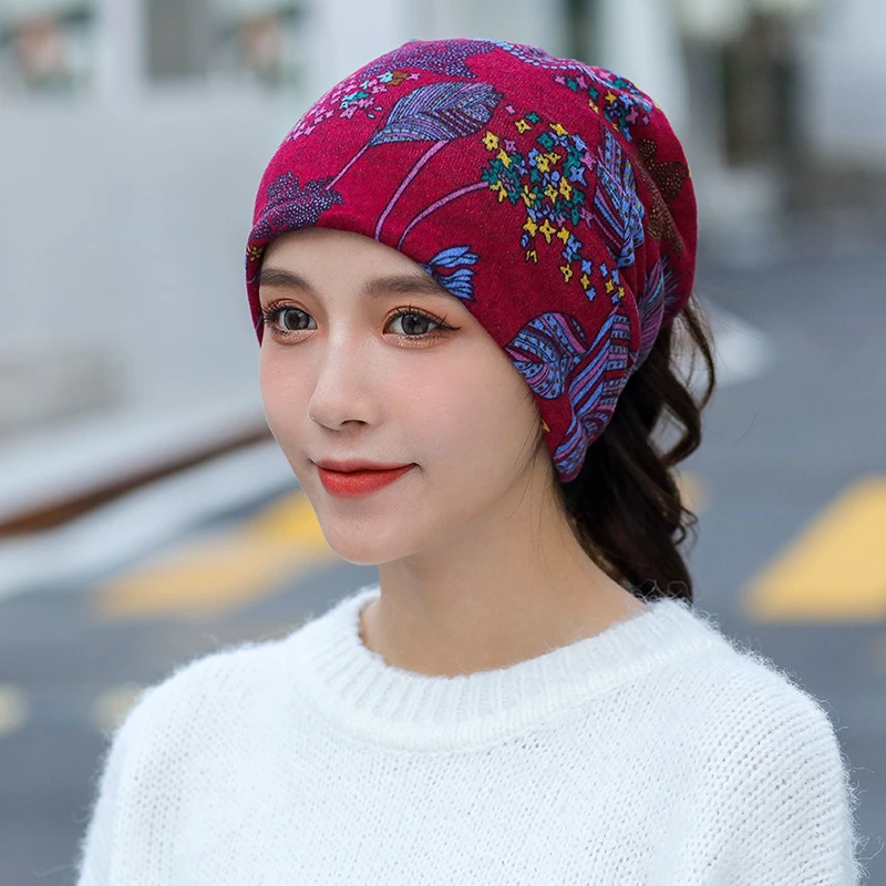 防寒保暖百变围脖套头秋冬堆堆帽仿羊绒脖套多功能针织男女扭扭帽