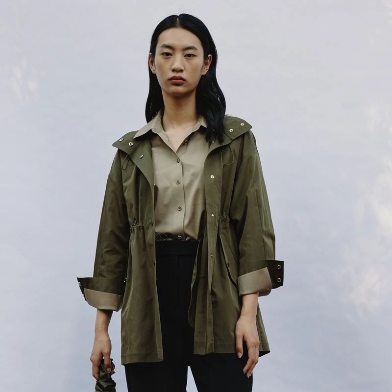 Bouthentique【璞凡缇】高级感休闲风衣222311B1S06