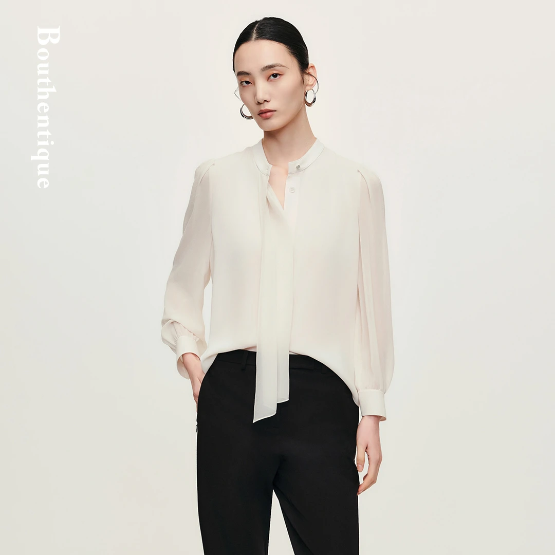 Bouthentique通勤长袖衬衣224211N2A10