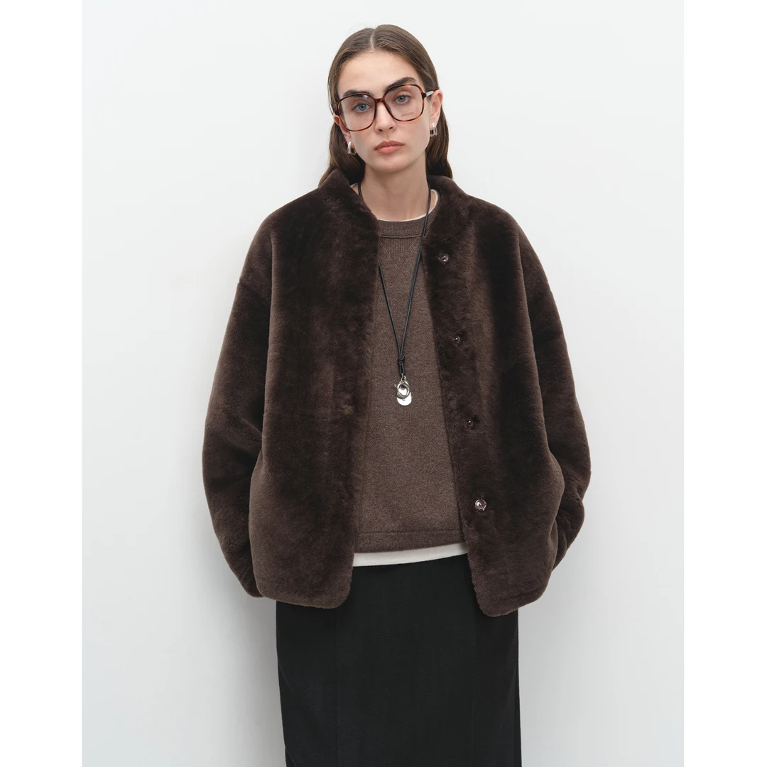 MSBEAST清风吟 小棒球领短廓形皮毛一体 暖冬焕新 11/20 20:00丨