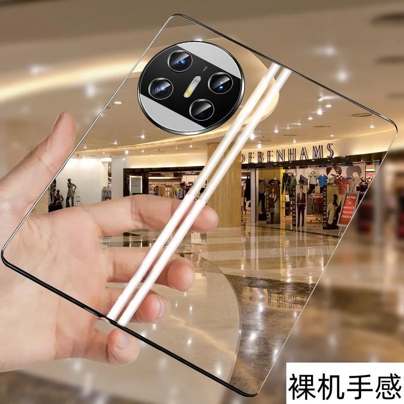 华为matex3手机壳新款折叠屏透明前后matex5全包膜一体超薄翻盖硬