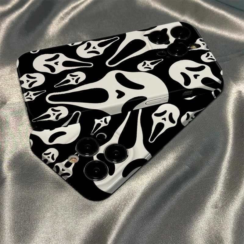 适用苹果14华为荣耀oppovivo小米红米手机壳幽灵菲林壳手机壳保护