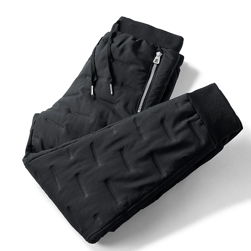 冬季新款棉裤保暖男士中老年加厚宽松休闲百搭时尚长裤防风外穿裤