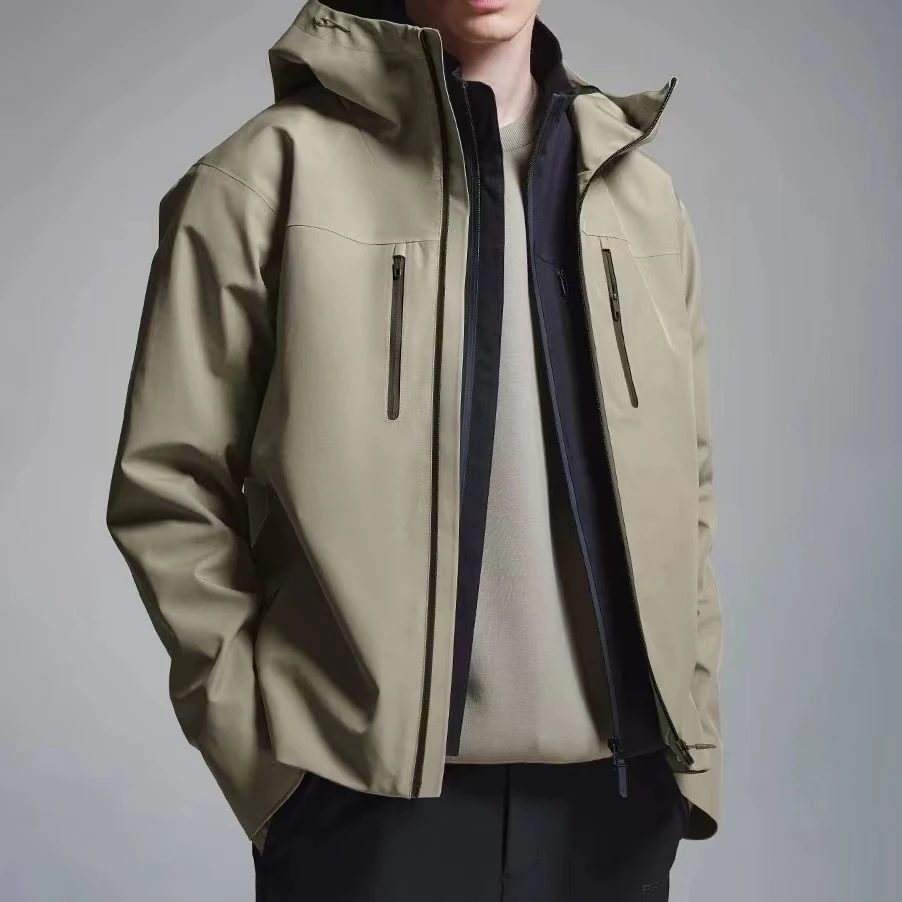 2025夏季新款男士外套夹克纯色百搭款