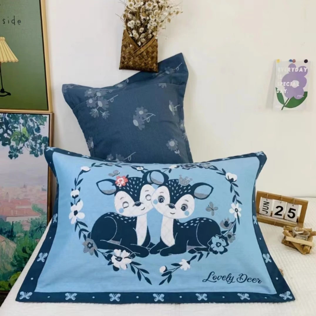 枕套一对装【纯棉枕套】2条装 枕头套子发一对52*78大尺寸 新疆包邮