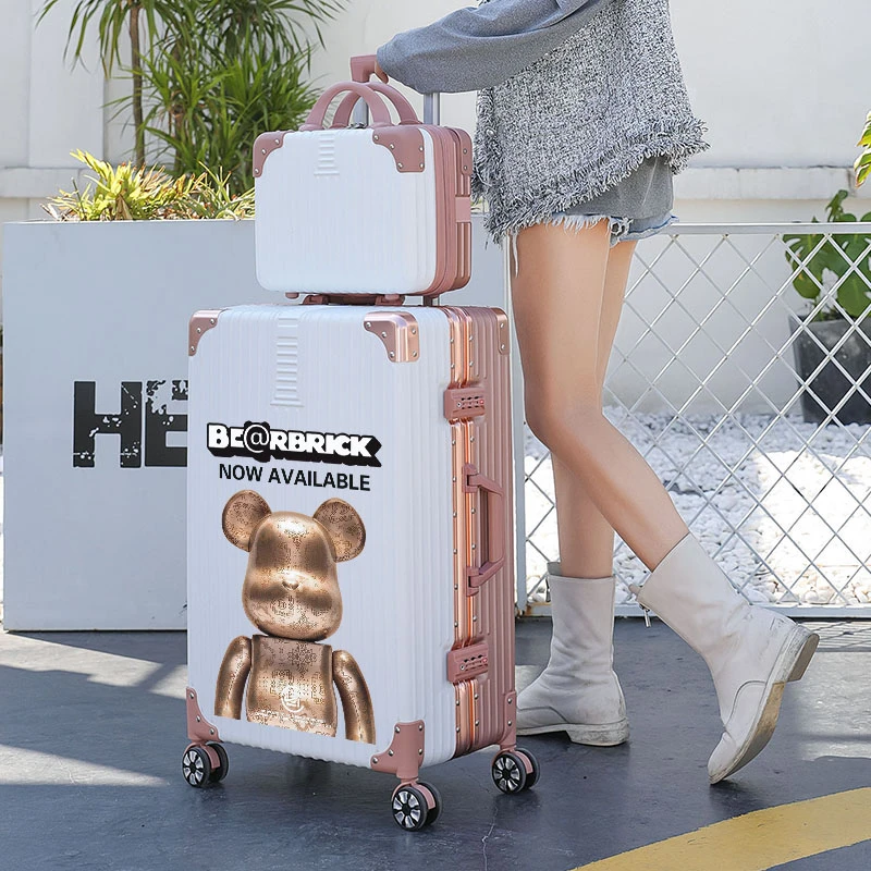 高颜值网红行李箱24寸密码箱学生男女旅行箱拉杆箱20寸登机箱包