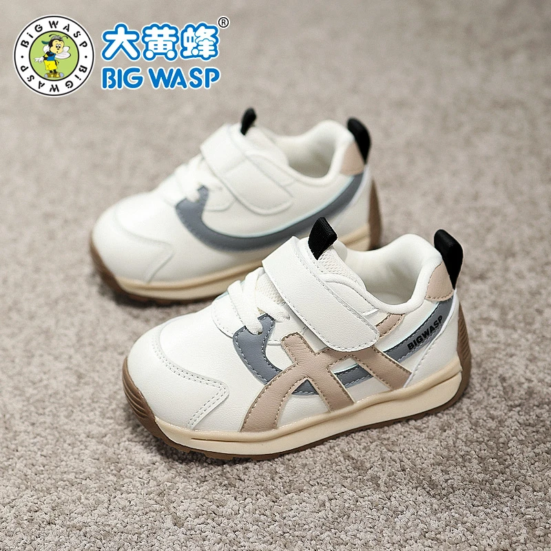 大黄蜂童鞋秋季新款男宝宝鞋子幼童学步鞋小童女儿童2-6岁机能鞋3