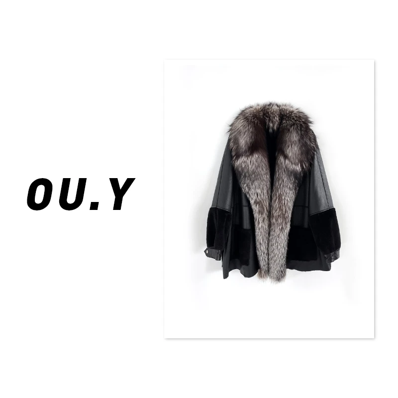 【SS】2024新款富婆必入秋冬皮毛一体狐狸毛外套  59Y31212