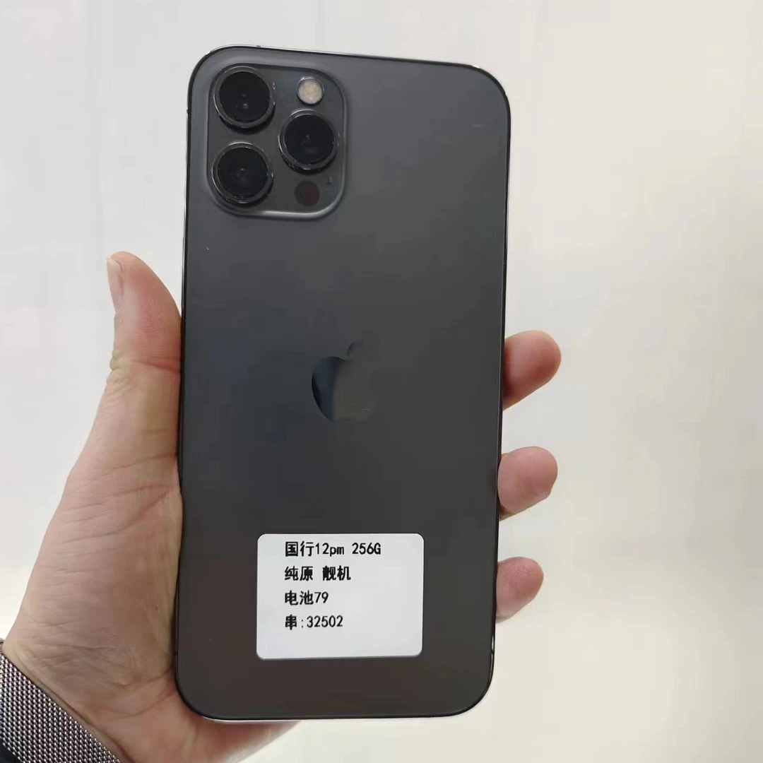 99新 Apple/苹果 12Promax 国行256G 电池79 黑色