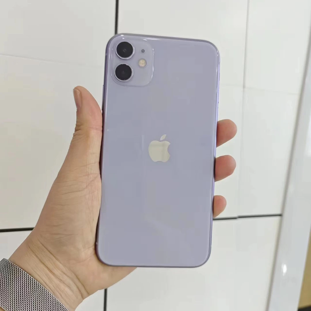 99新 Apple/苹果 11 国行128G 电池73 紫色