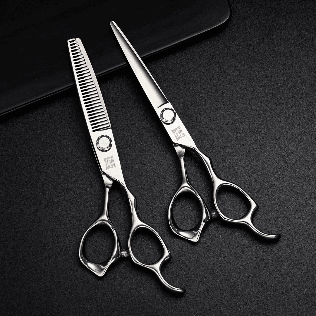 发型师专用美发剪刀理发店理发师无痕牙剪打薄剪碎发鱼骨剪理