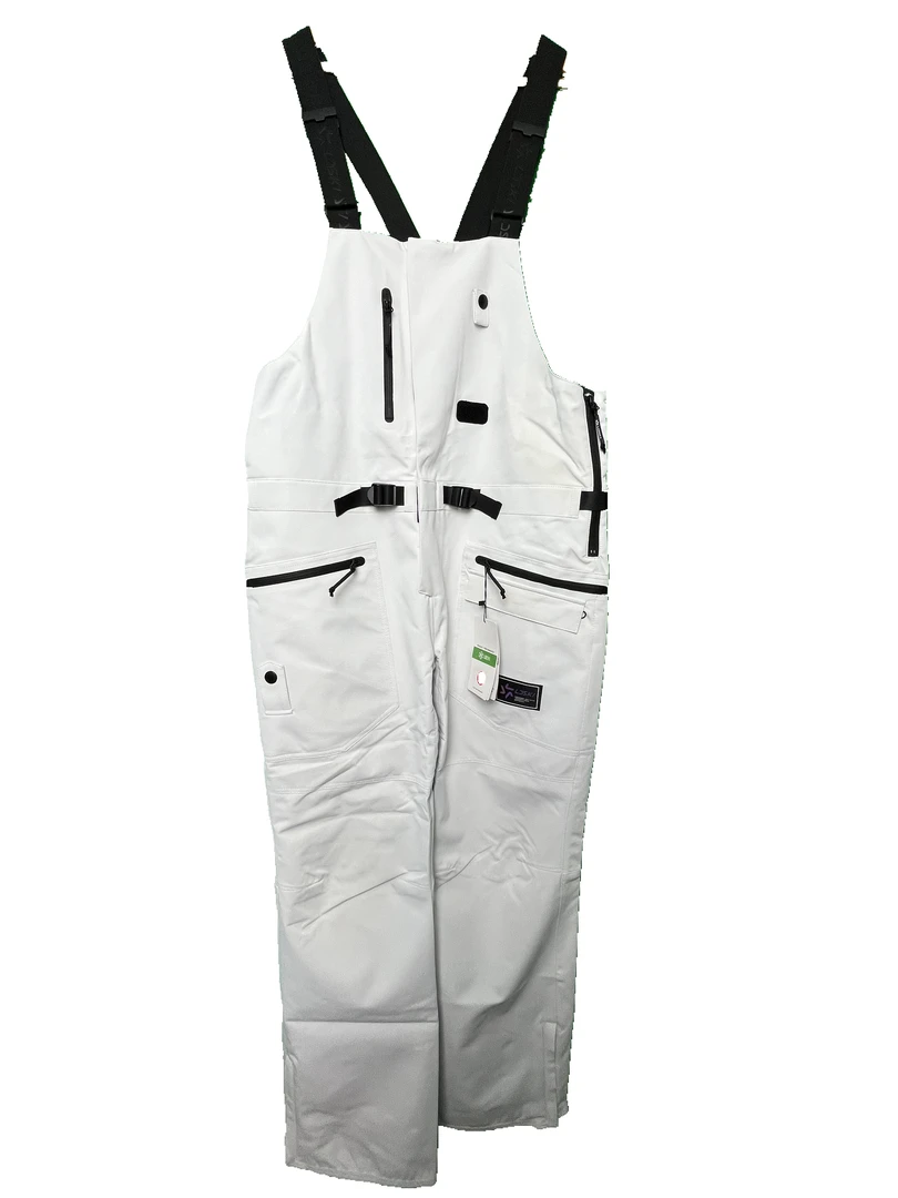 LDSKI 滑雪工装款背带裤 男女 单双板滑雪裤防风防水户外保暖装备