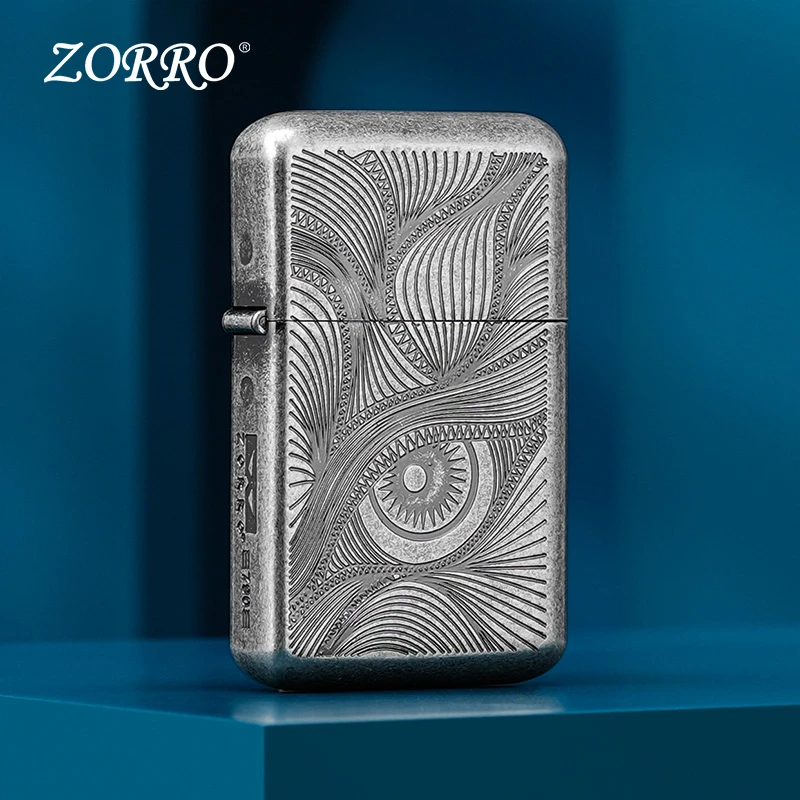 ZORRO佐罗Z790含情脉脉煤油防风打火机送男友友礼物个性原装创意