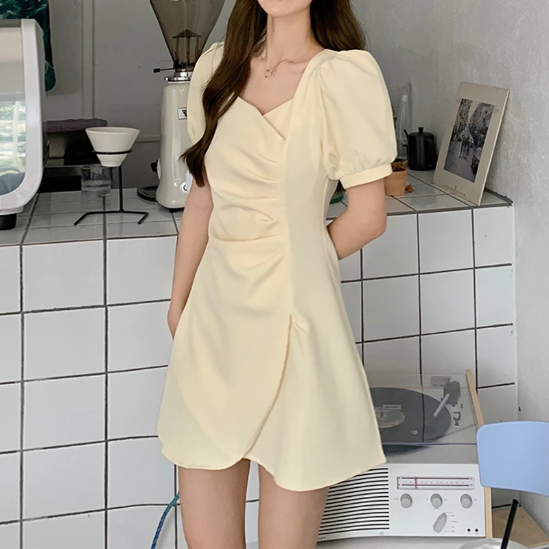 宝藏衣橱2纯色连衣裙8044