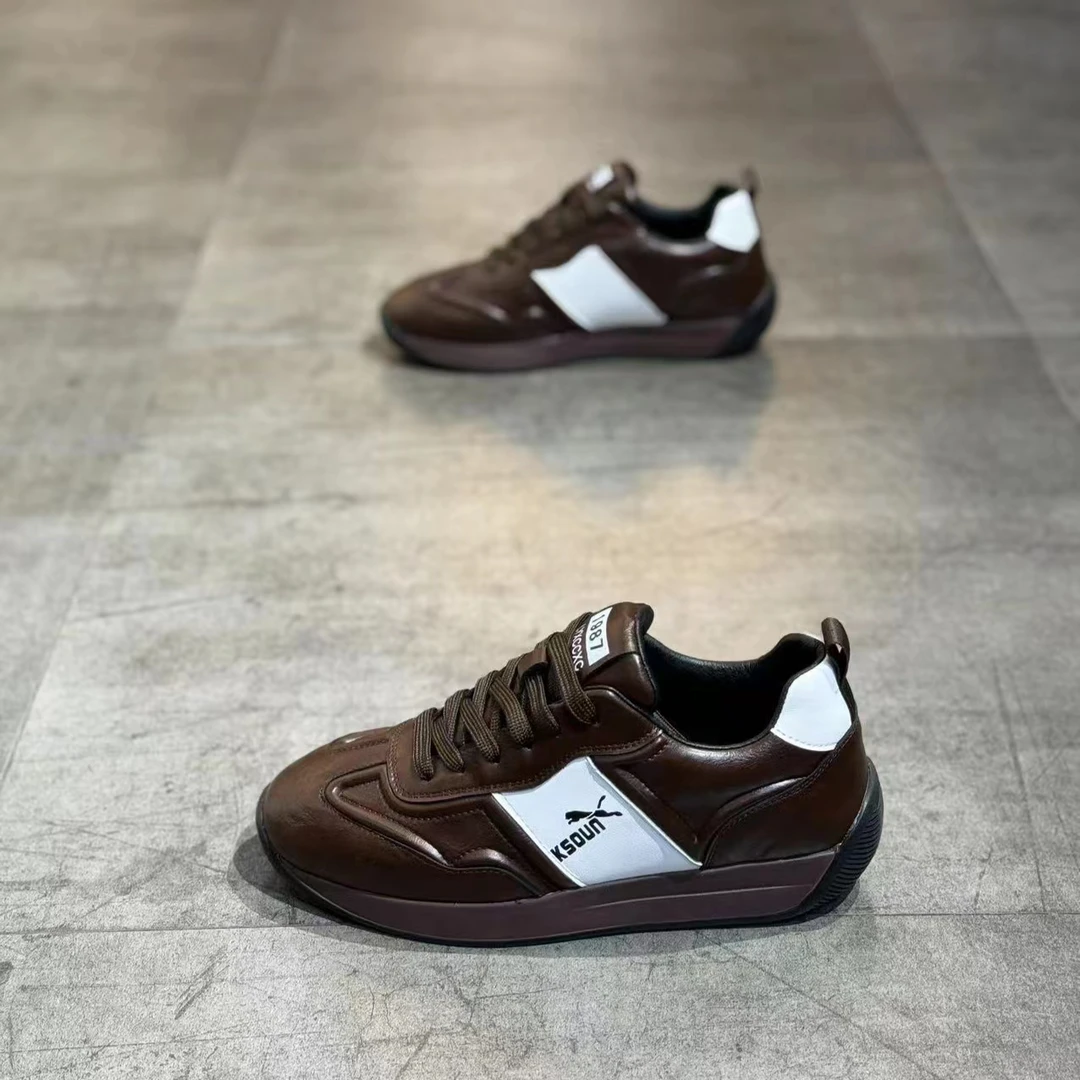 2023秋冬新款男士时尚休闲百搭潮流低帮加棉纯色运动鞋jk