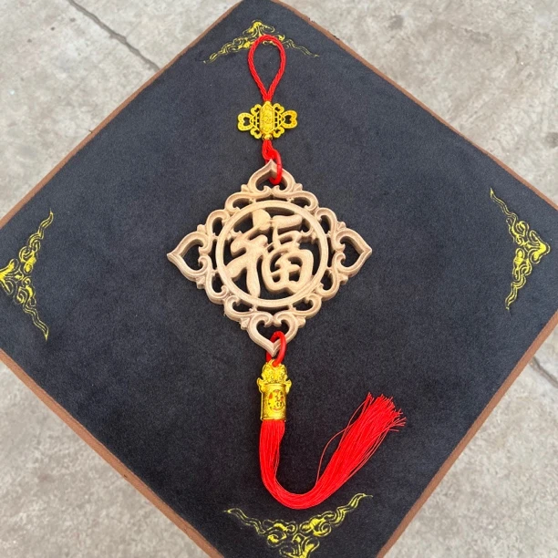 【限量发售】香樟木福字挂画挂屏木雕