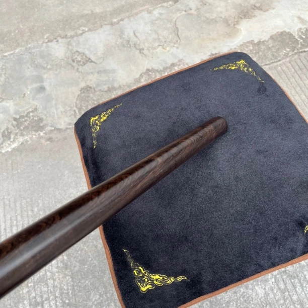 【长度50cm】紫光檀擀面杖天然原木原色整木雕刻