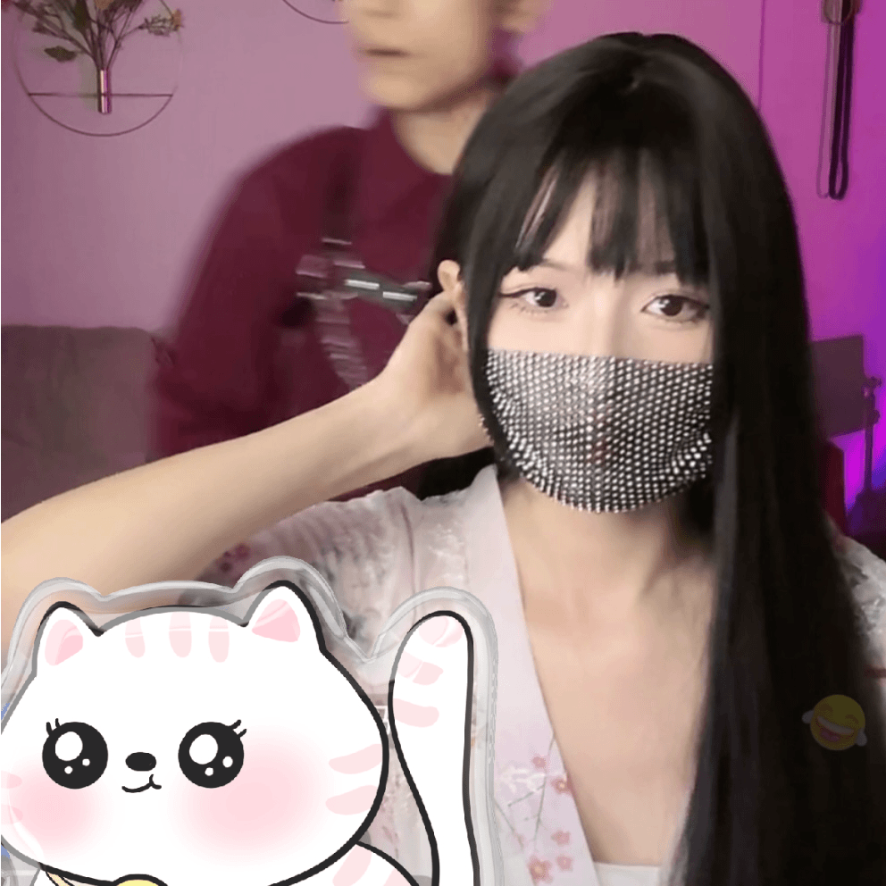 【DCHI】甜美可爱风假发-黑棕色-老板娘同款