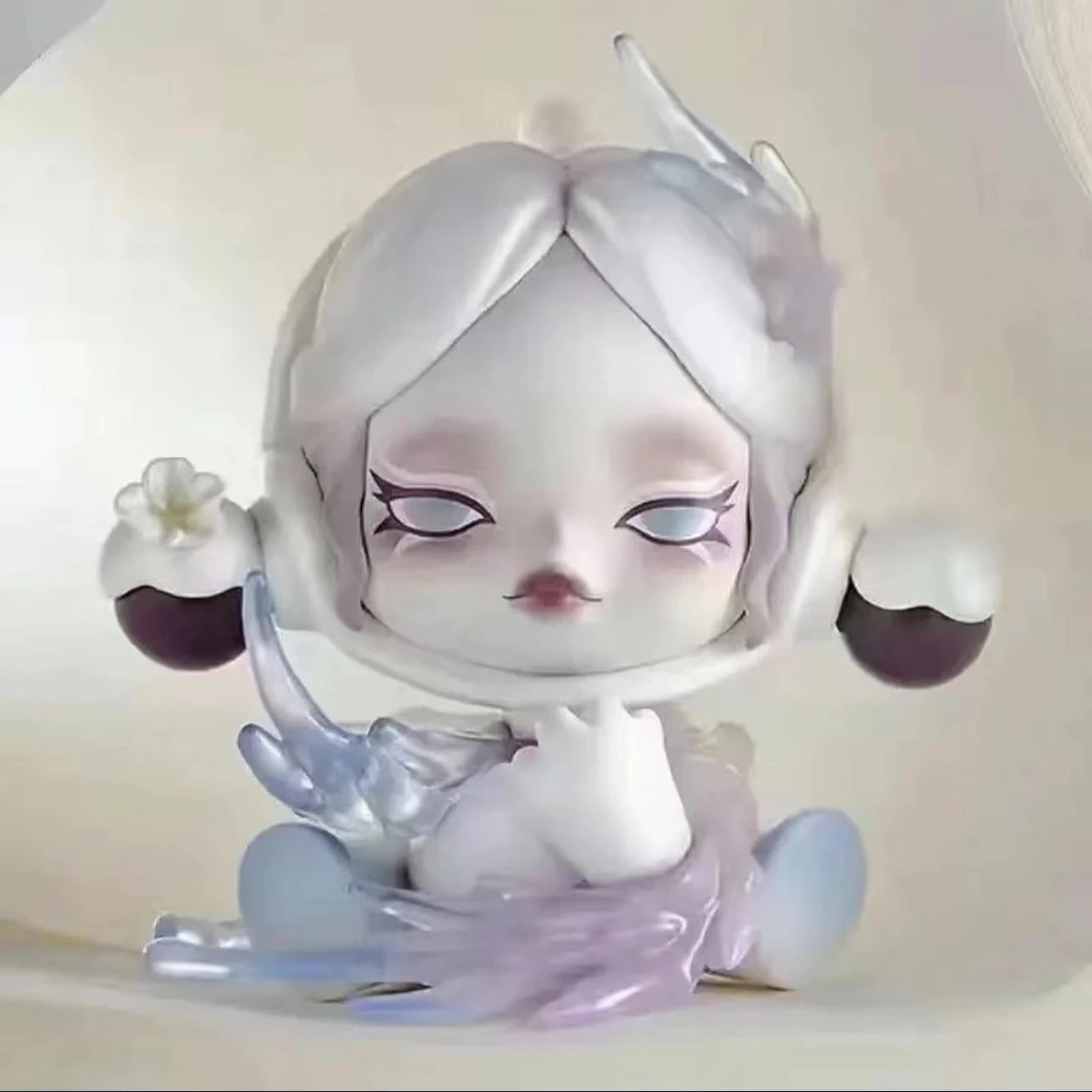 （国版单个代拆~庭前墨梅）手办摆件收藏潮玩盲盒