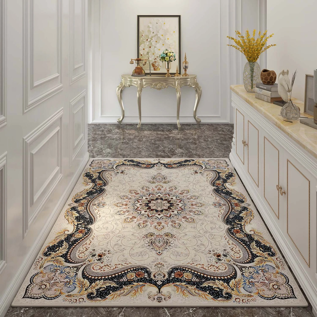 欧莱森欧式入户门地垫大门口垫子进门门垫防滑免洗玄关脚垫可裁剪