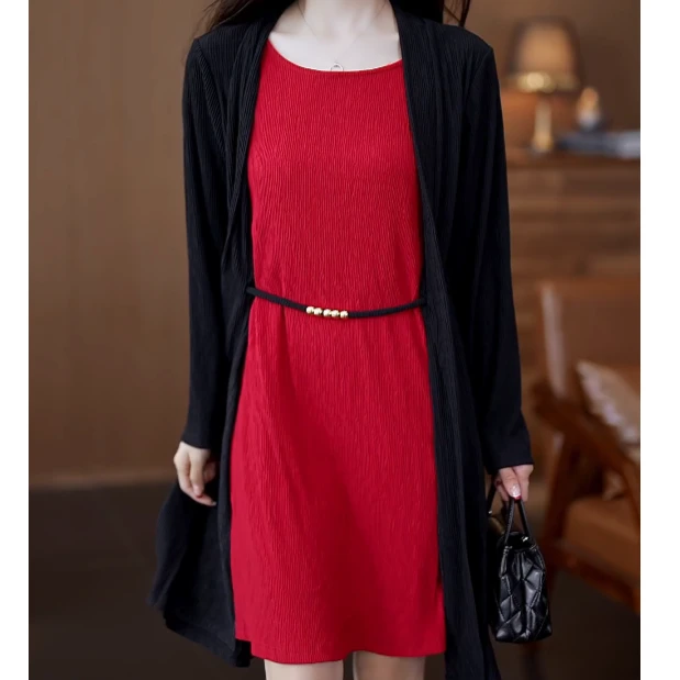 [假两件]气质夏季女装连衣裙显瘦时尚YF622