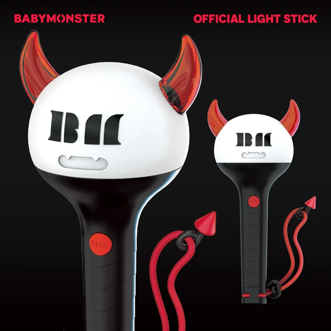 BABYMONSTER官方正版应援棒宝怪应援棒特典卡全新babymonster周边