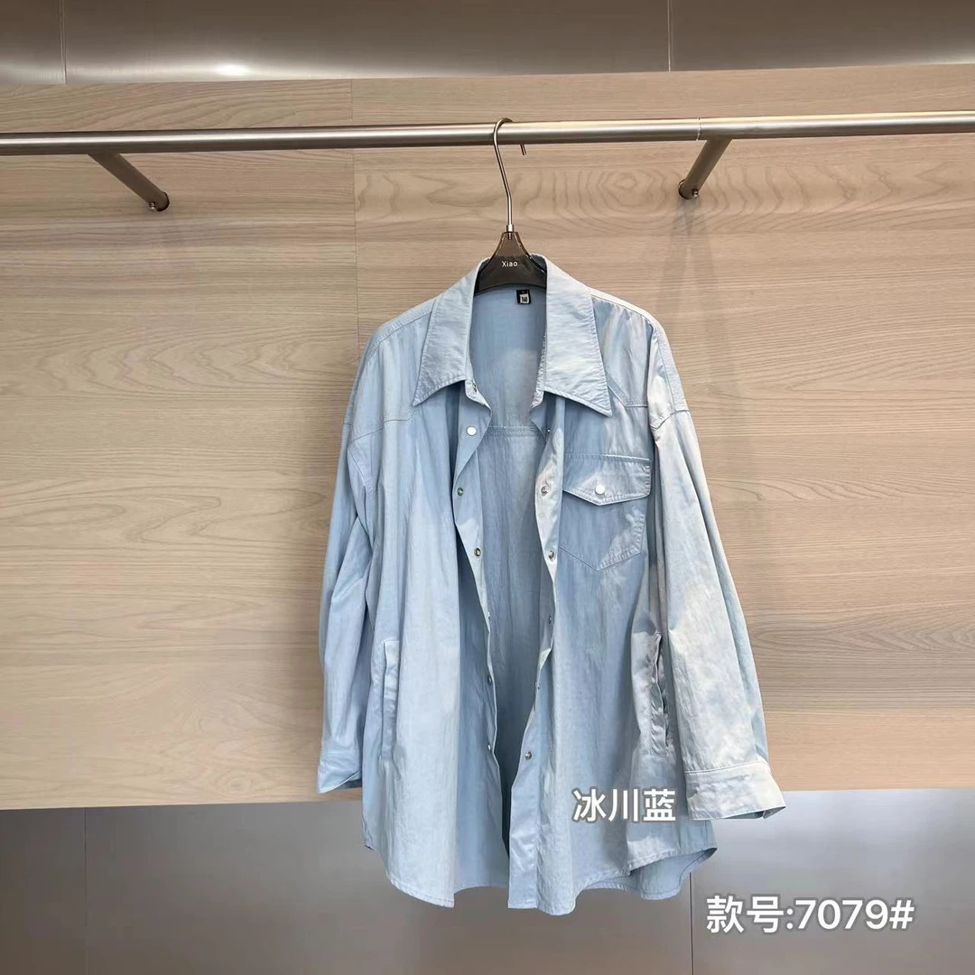 杨杨 潇家-（春日多巴胺）彩色治愈衬衣外套7079