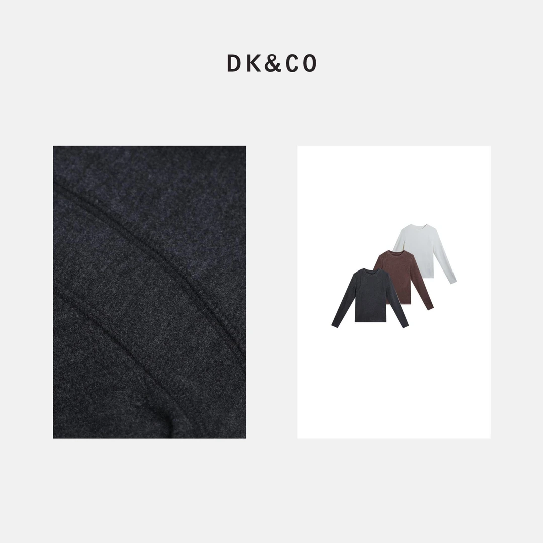 杨杨 DK-【嫩肤T】亲肤软糯显瘦圆领打底T上衣DK32077