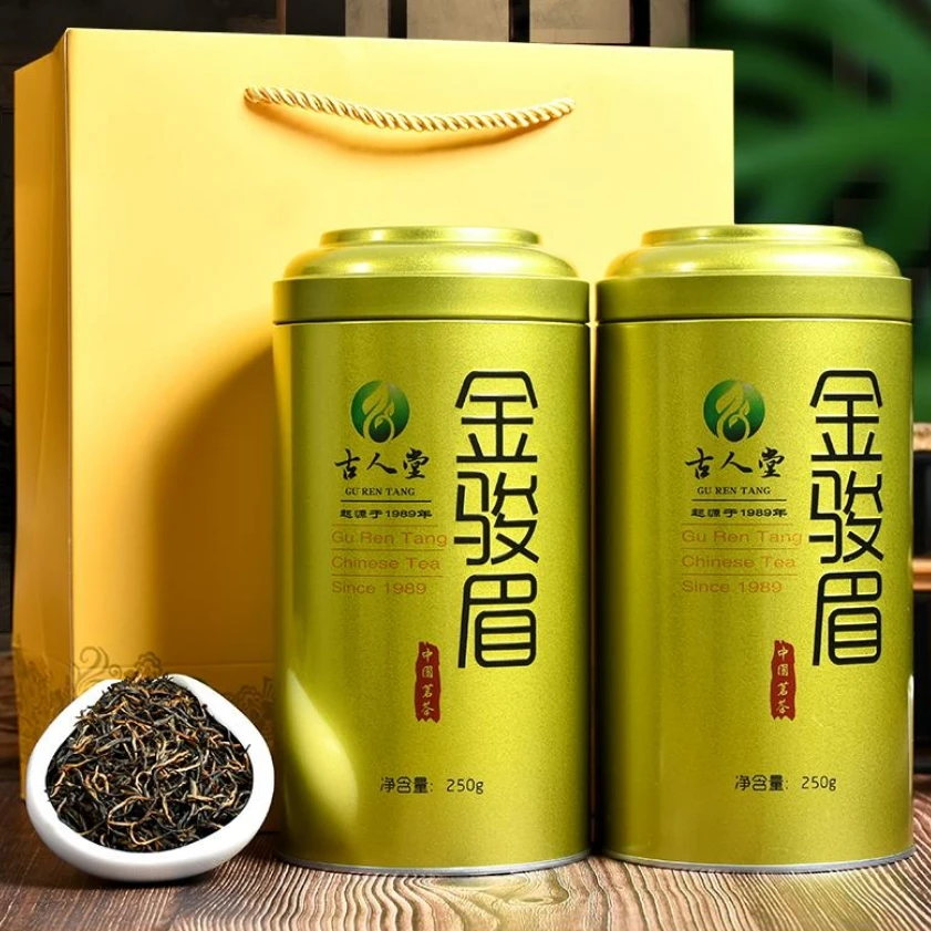 福建金骏眉红茶 2024 新茶浓香型 花蜜香红茶罐装礼盒装
