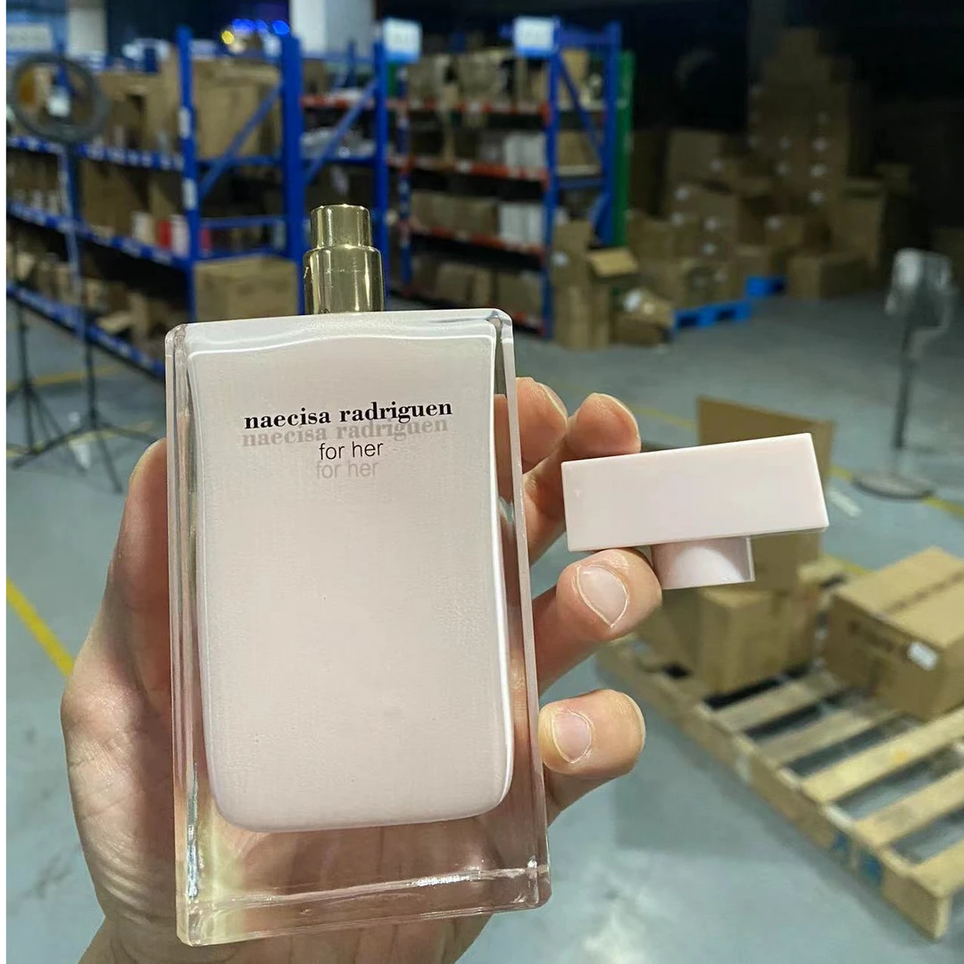 【退件-粉白forher】女士好闻淡香玫瑰琥珀檀香木香水 120ml