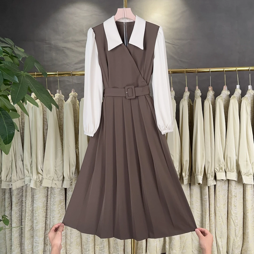 【现货】【RG1539】2024年时尚气质百搭减龄显瘦新款女装连衣裙