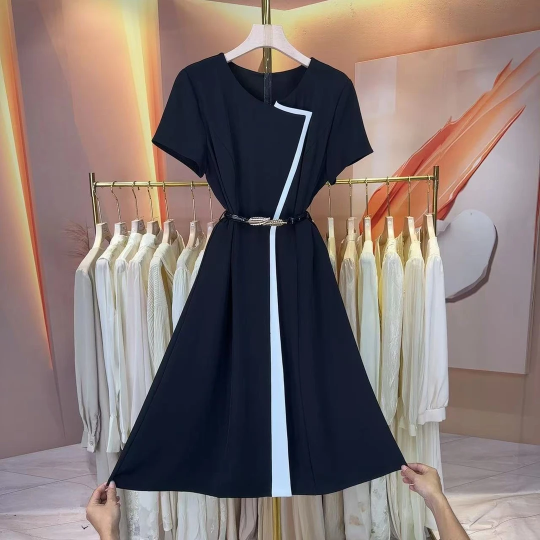【现货】【RG396】2024年时尚气质百搭减龄显瘦新款女装连衣裙
