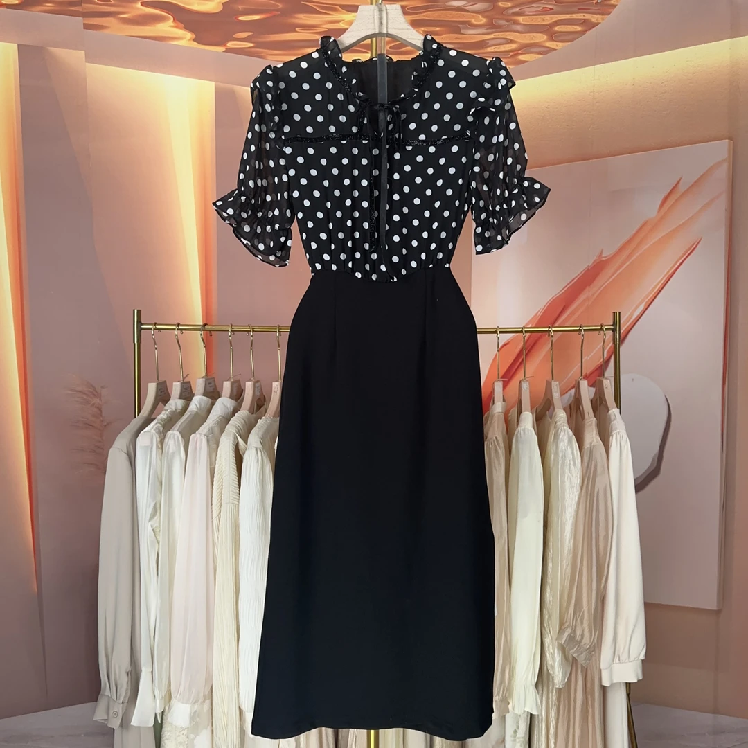 【RG901】2024年时尚气质百搭减龄显瘦新款女装连衣裙