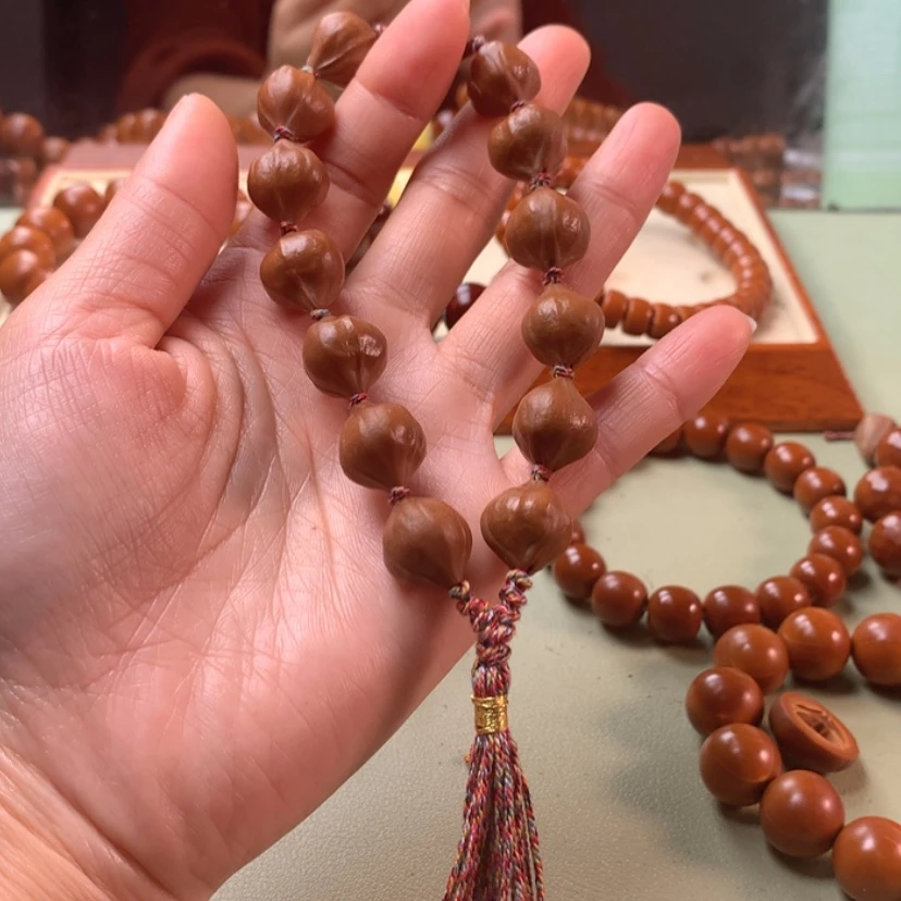 【闪购商品】橄榄核手串1.3小红核