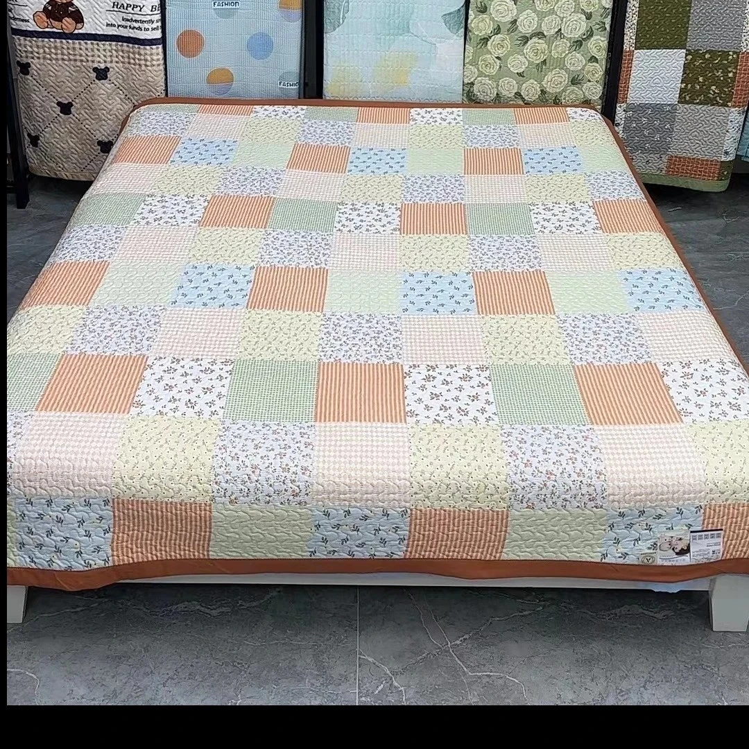 230/250百福约时尚风格双面可用可机洗榻榻米床单床盖