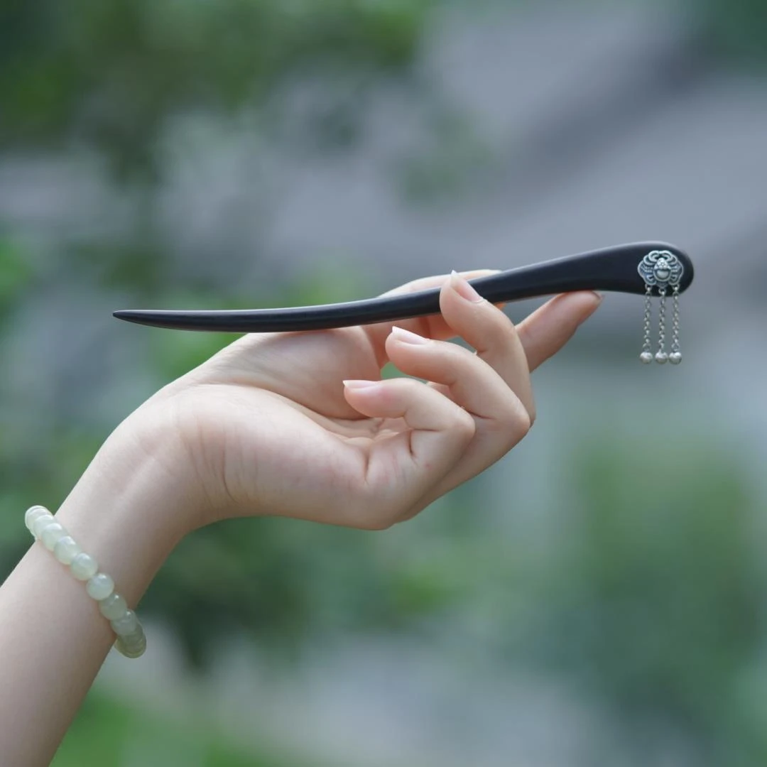 古风流苏手工发簪子简约百搭复古民族风日常木发簪古典中国风头饰