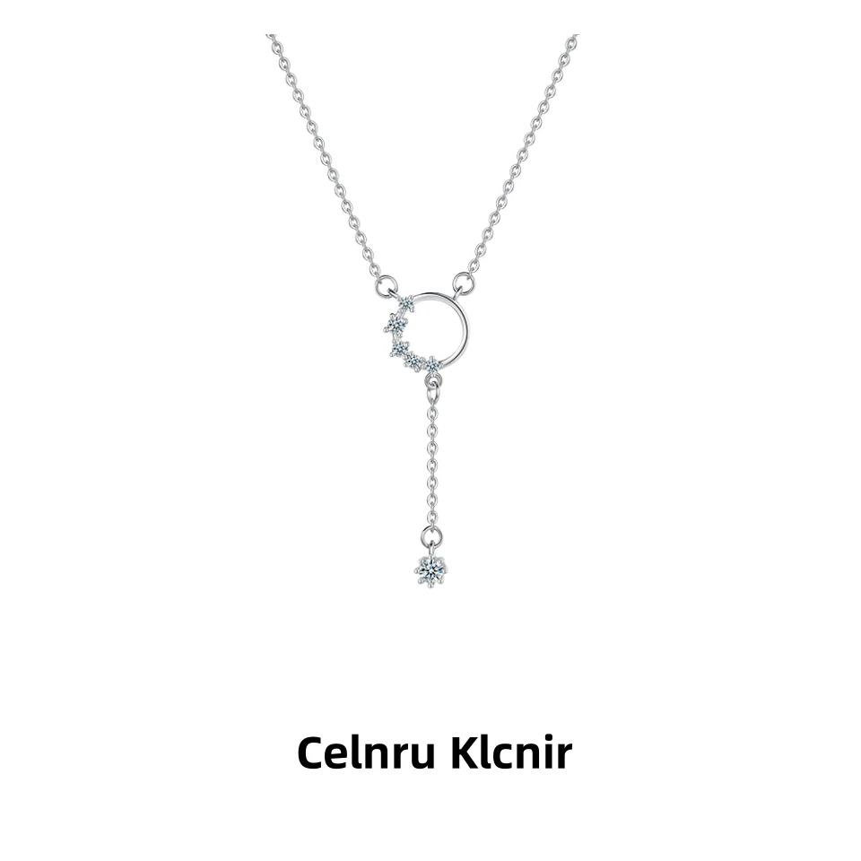 Celnru Klcnir 钛钢项链 一往情深项链女小众轻奢设计流苏锁骨链