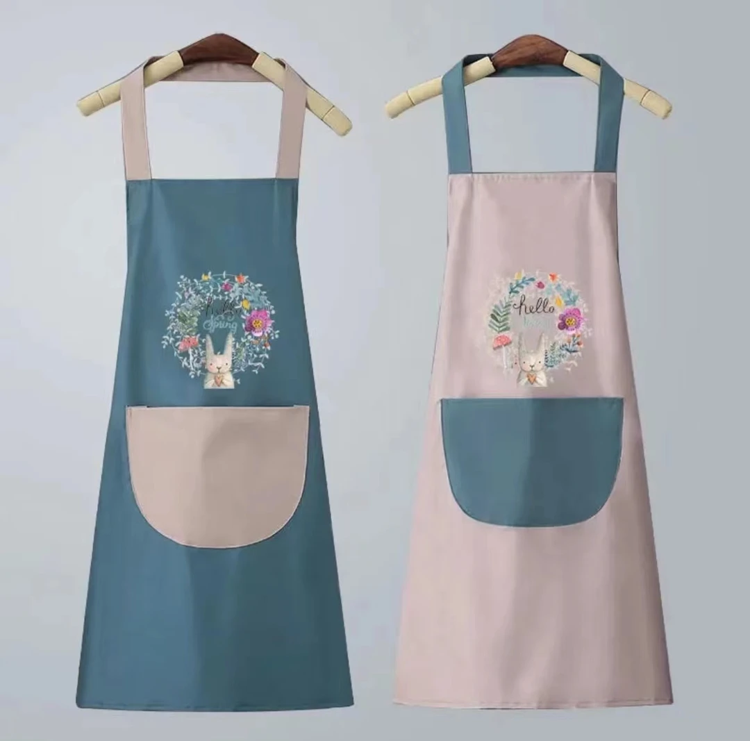 【2.01元包邮】家用厨房围裙 颜色随机BB