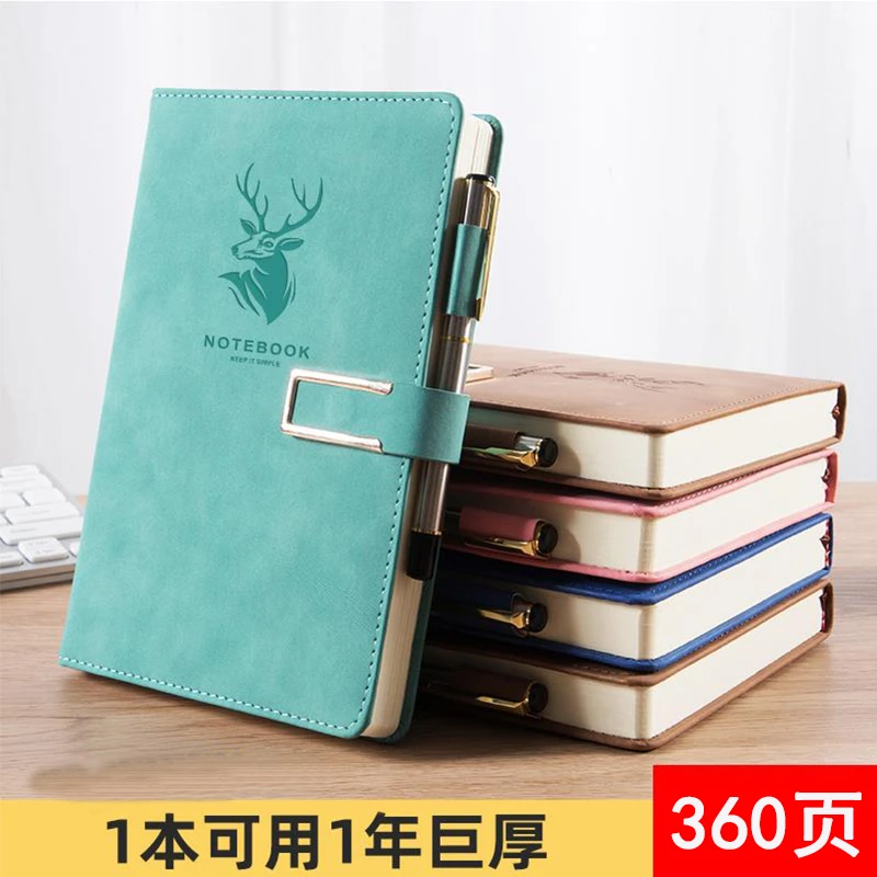 1-23 A5鹿头/U型扣【蓝色2本】