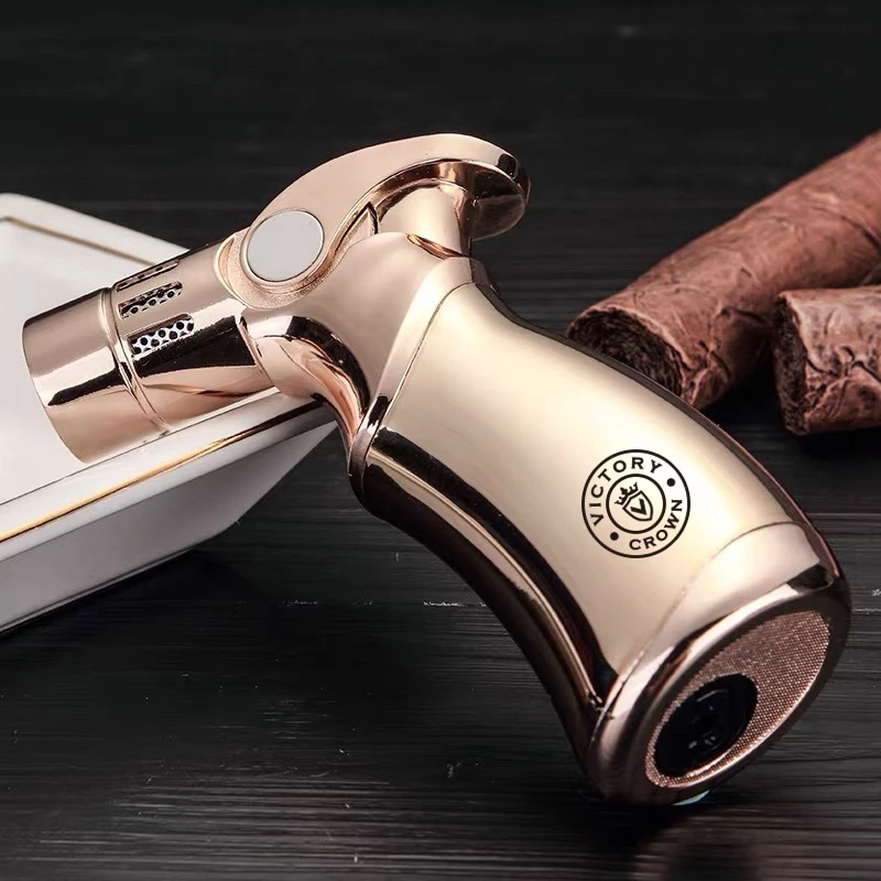 高端雪茄打火机高档防风雪茄专用喷枪点火器便携送男友创意个性潮