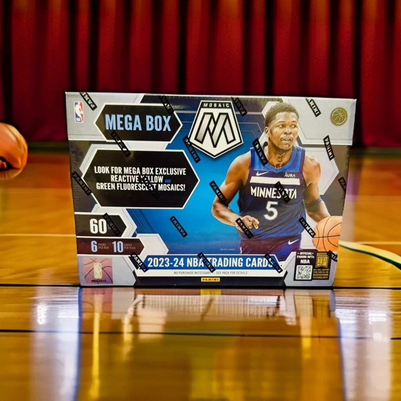 【拆盒】Panini 2023-24 Mosaic 马赛克系列 金爆炸Mega盲盒