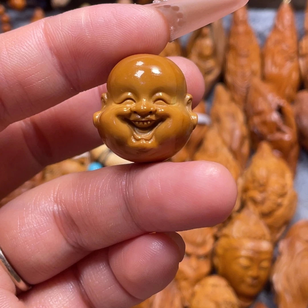 橄榄核吊坠弥勒好好好112