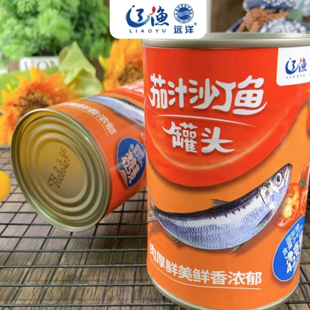 辽渔远洋 茄汁沙丁鱼罐头425g/罐*2 肉厚鲜美