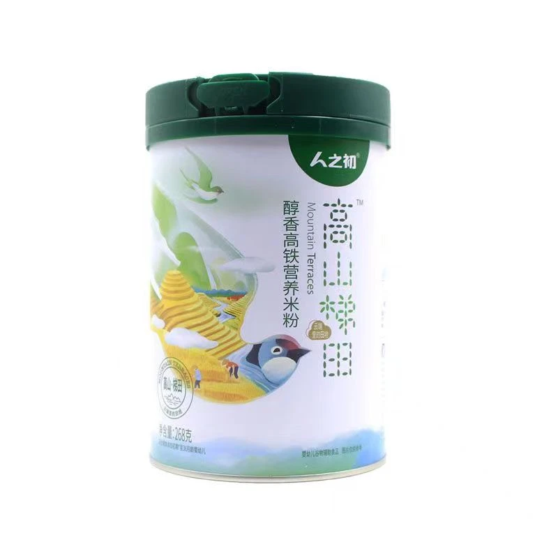 人之初婴幼儿配方米粉268g    罐装米粉宝宝营养食用冲调食品