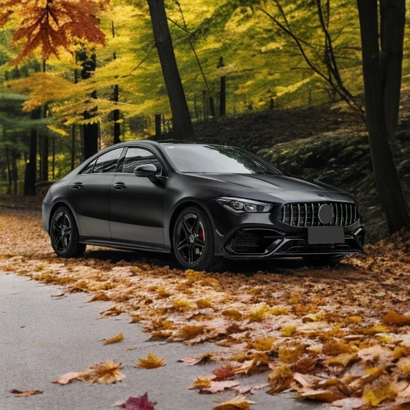 19-24年奔驰CLA W118前杠中网后唇后杠尾翼