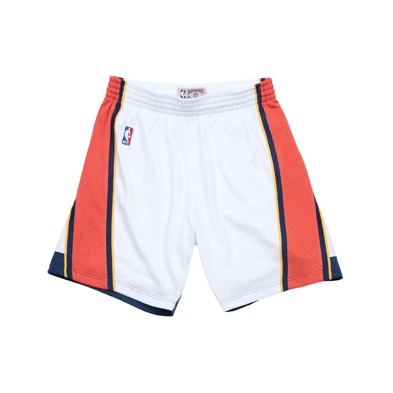 Mitchell&Ness09-10年勇士队SW球迷复古球裤篮球运动休闲短裤